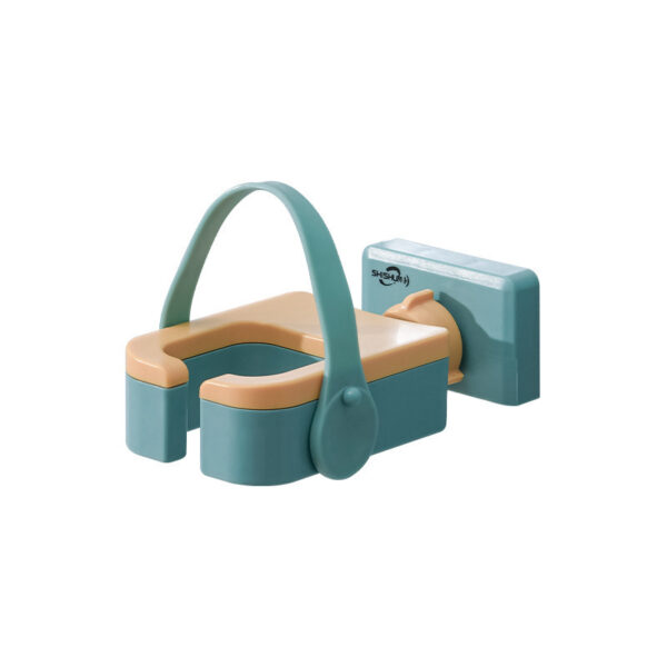 Hair Dryer Rack Toilet Wall-mounted Punch-free Woundable Multifunctional Blower Rack Bathroom Toilet Tools - Image 9