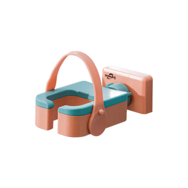 Hair Dryer Rack Toilet Wall-mounted Punch-free Woundable Multifunctional Blower Rack Bathroom Toilet Tools - Image 3